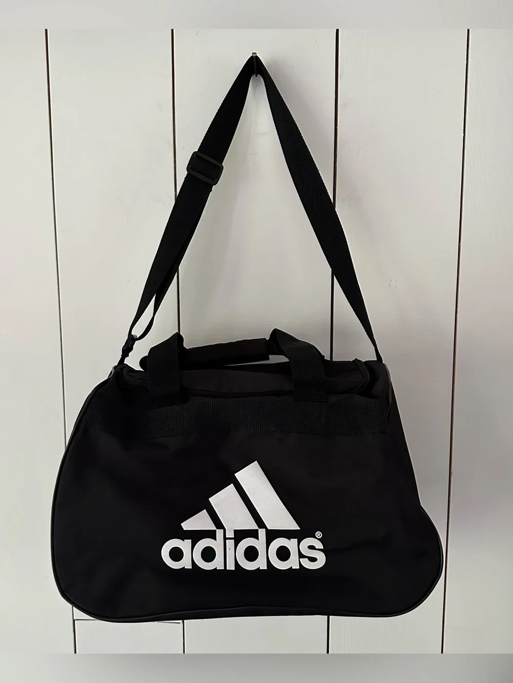 Adidas Small Duffel Gym Bag Travel Bag Black